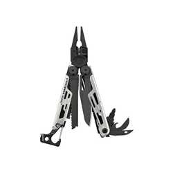 OUTIL MULTIFONCTION, LEATHERMAN, BLACK & SILVER SIGNAL, 19 F