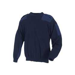 PULL EN MAILLE COL ROND MARINE 8399 PULL EN MAILLE COL ROND